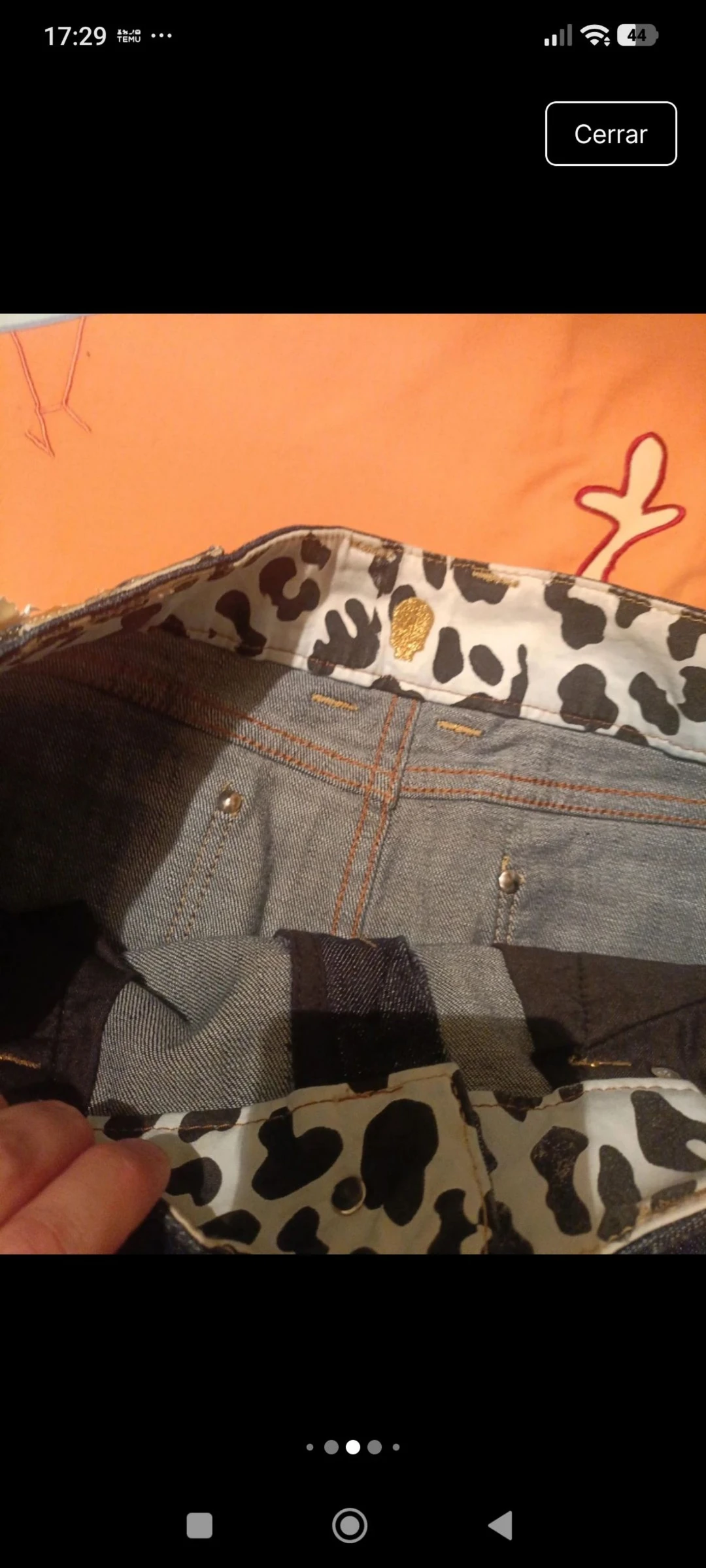 Nanas Denim Miniskirt – photo 8